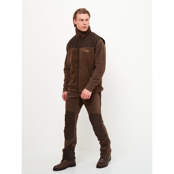Жилет флисовый Canadian Camper Fokel brown