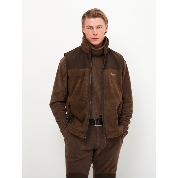Жилет флисовый Canadian Camper Fokel brown