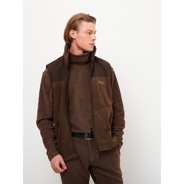 Жилет флисовый Canadian Camper Fokel brown