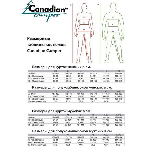Костюм универсальный зимний Canadian Camper Viking