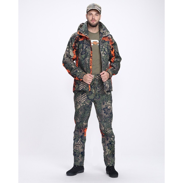 Костюм Тритон Chameleon Pro -5 (SoftShell) Green Line/Signal