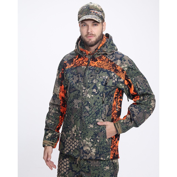 Костюм Тритон Chameleon Pro -5 (SoftShell) Green Line/Signal