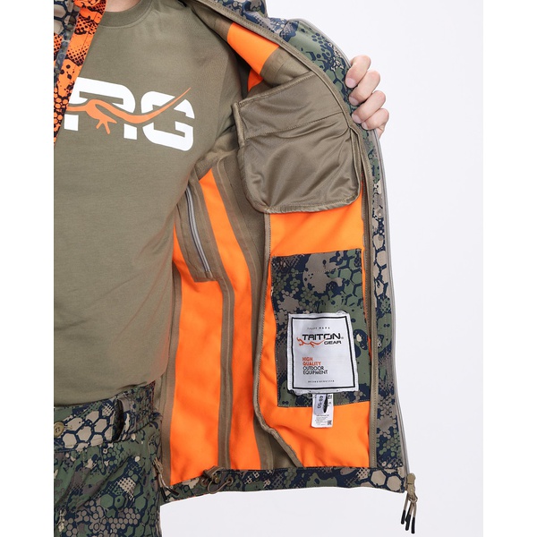 Костюм Тритон Chameleon Pro -5 (SoftShell) Green Line/Signal