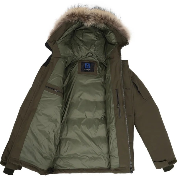 Куртка Сплав Nansen пуховая хаки
