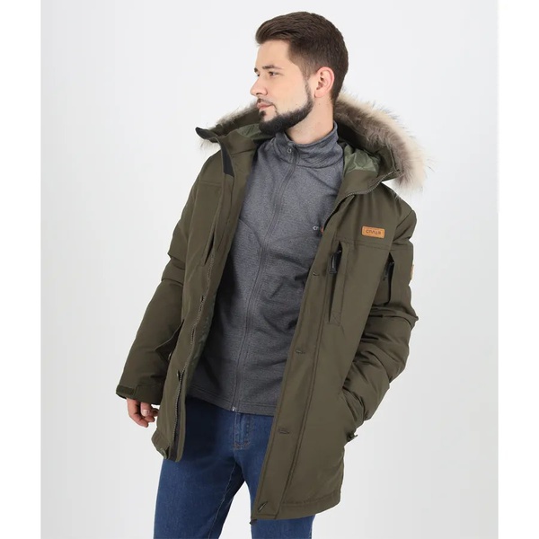 Куртка Сплав Nansen пуховая хаки