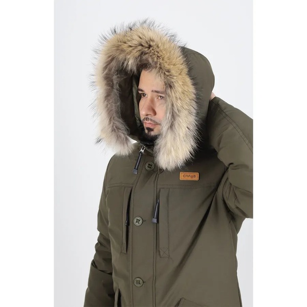 Куртка Сплав Nansen пуховая хаки