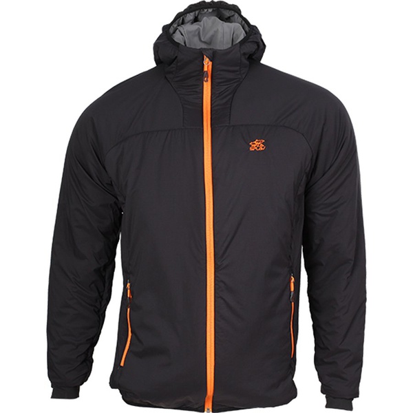 Куртка с утеплителем Splav Polartec Alpha с капюшоном черно-оранжевый