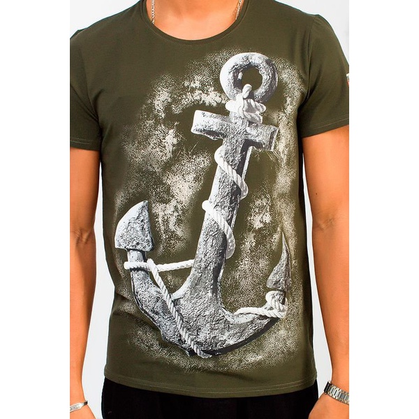 Футболка мужская Тритон hunting 8156 Зеленый песок