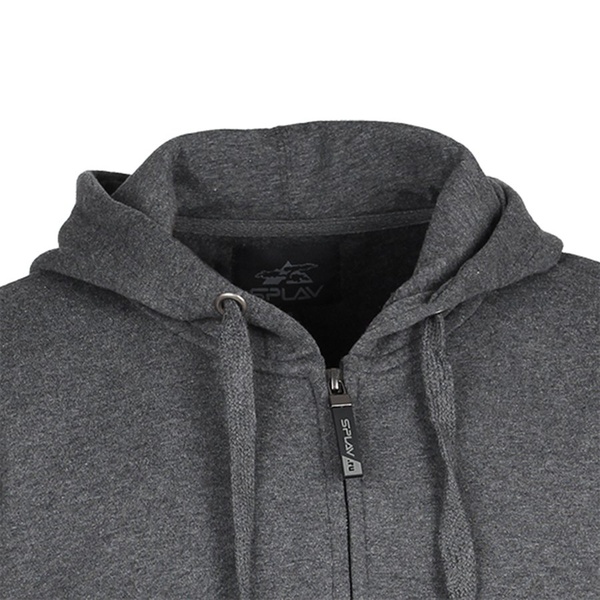 Толстовка Сплав на молнии dark melange