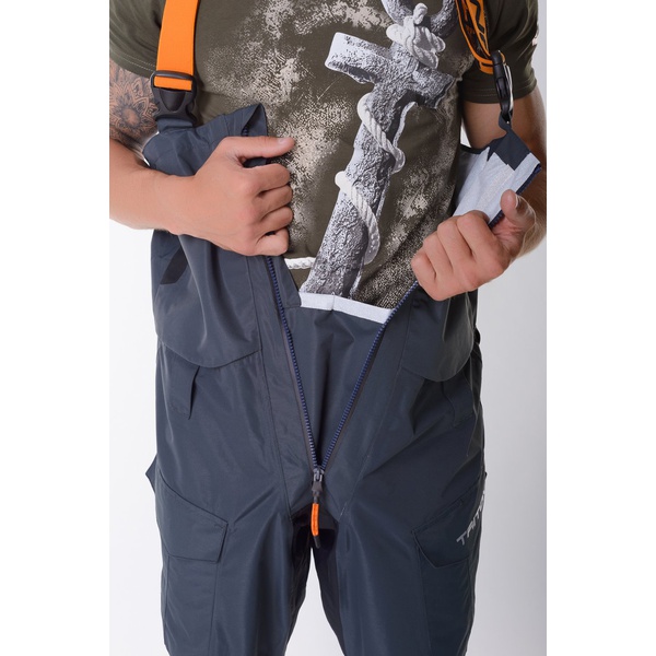 Костюм Тритон Angler Cup (Таслан) Темно-серый/Черный