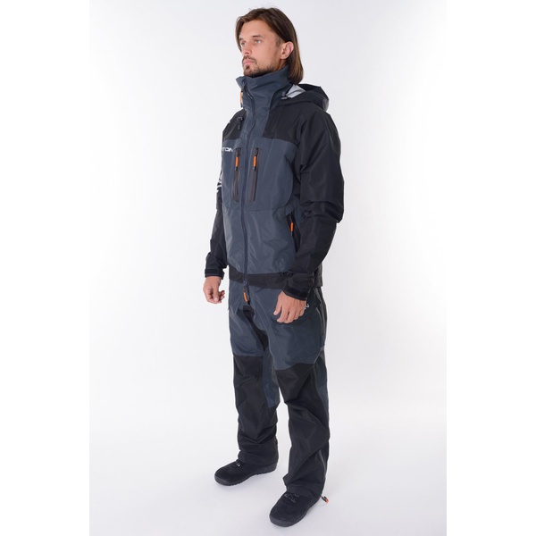 Костюм Тритон Angler Cup (Таслан) Темно-серый/Черный