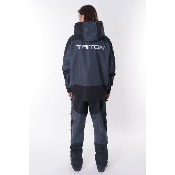 Костюм Тритон Angler Cup (Таслан) Темно-серый/Черный