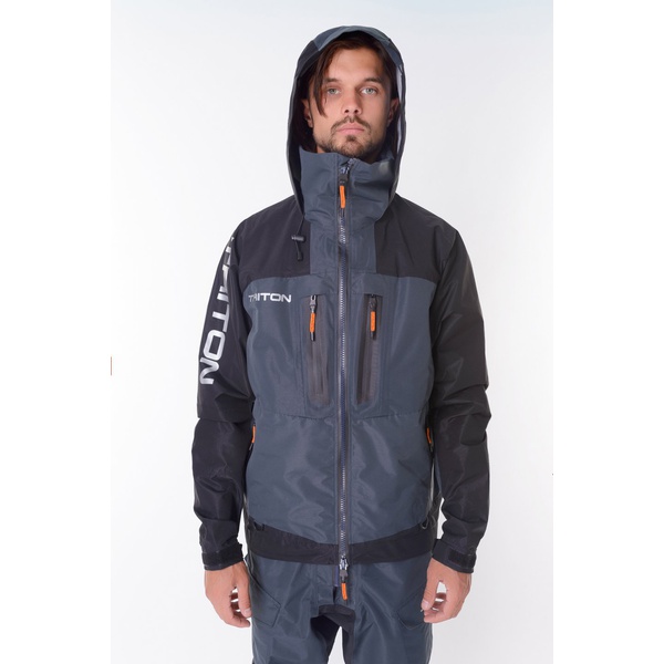 Костюм Тритон Angler Cup (Таслан) Темно-серый/Черный