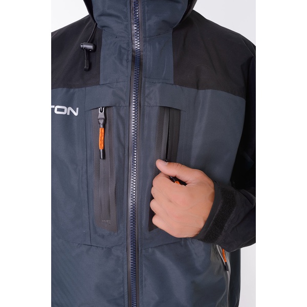 Костюм Тритон Angler Cup (Таслан) Темно-серый/Черный