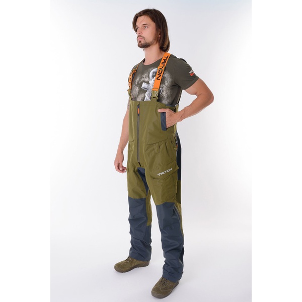Костюм Тритон Angler Cup (Таслан) Хаки/Тёмно-серый