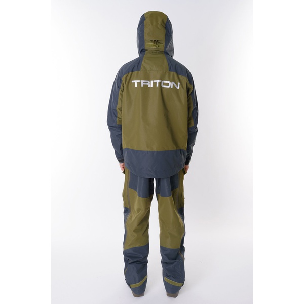 Костюм Тритон Angler Cup (Таслан) Хаки/Тёмно-серый