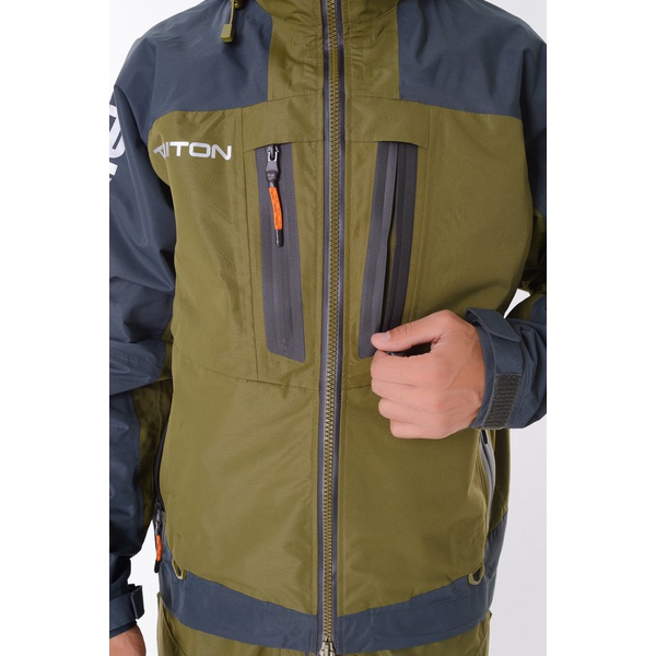 Костюм Тритон Angler Cup (Таслан) Хаки/Тёмно-серый