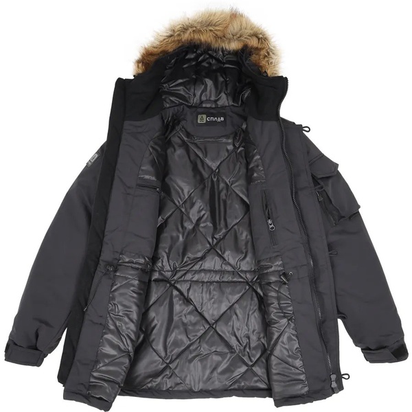 Куртка Сплав Аляска черный каммат