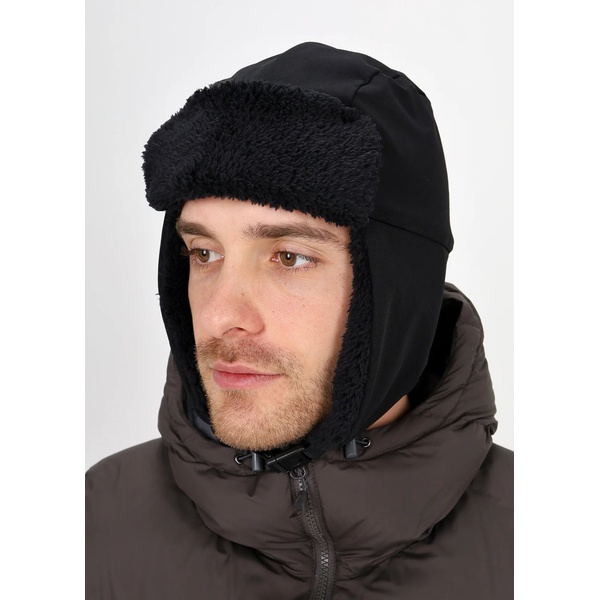 Шапка Сплав Siberia флис черный