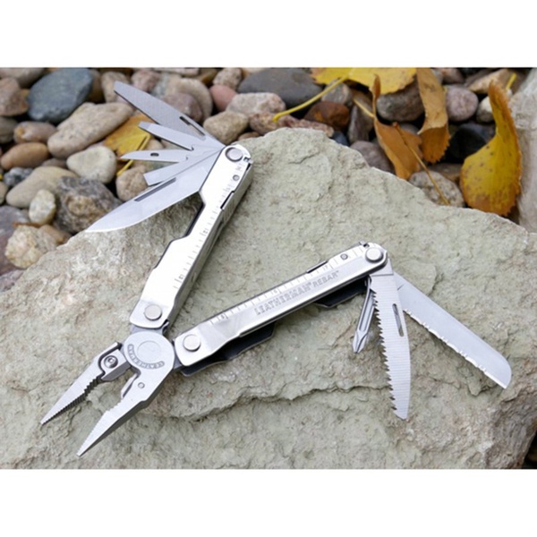 Мультитул Leatherman Rebar стальной