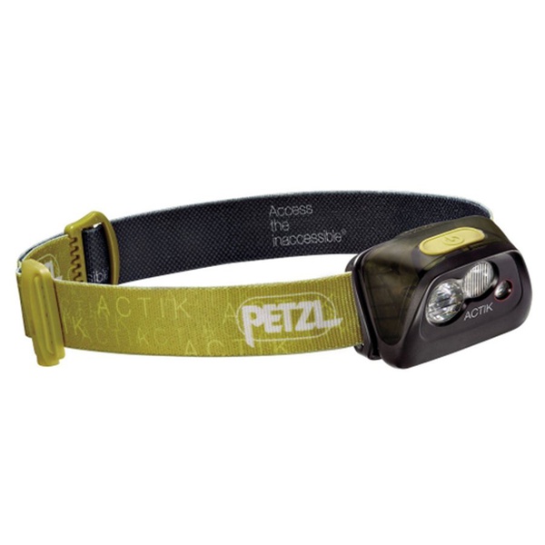Фонарь налобный Petzl Actik green