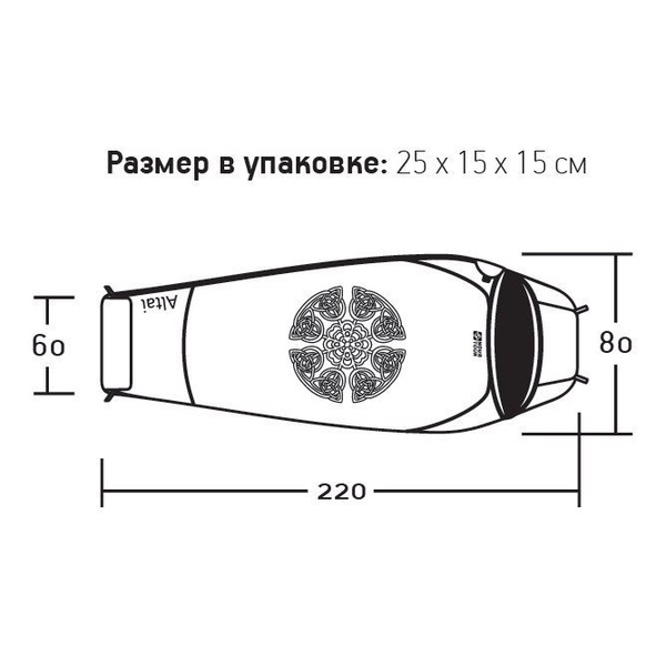 Спальный мешок Nova Tour Алтай V2