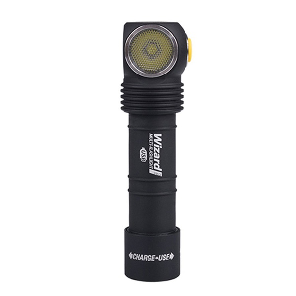 Фонарь Armytek Wizard Pro XHP50 v3 USB серебро