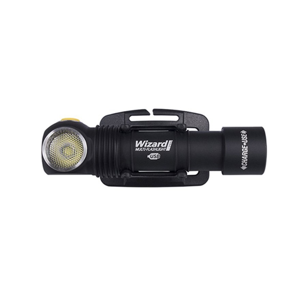 Фонарь Armytek Wizard Pro XHP50 v3 USB (теплый свет) серебро