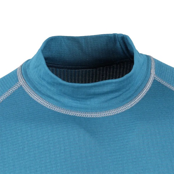 Термофутболка женская Сплав Energy L/S Thermal Grid light морская волна