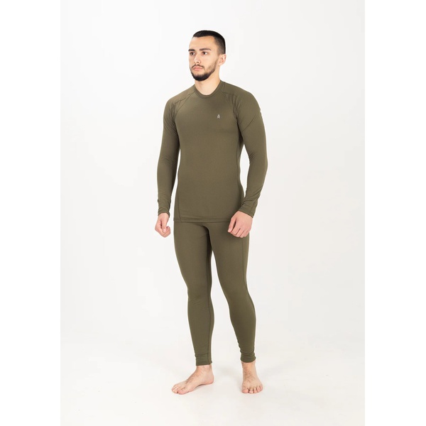 Термофутболка Сплав L/S Active Thermal Grid light олива