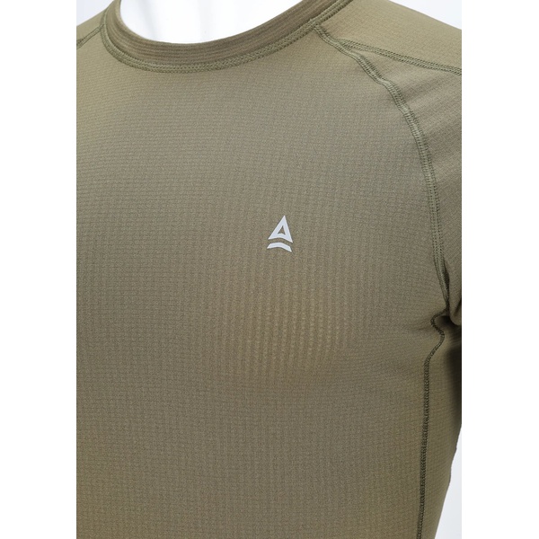 Термофутболка Сплав L/S Active Thermal Grid light олива