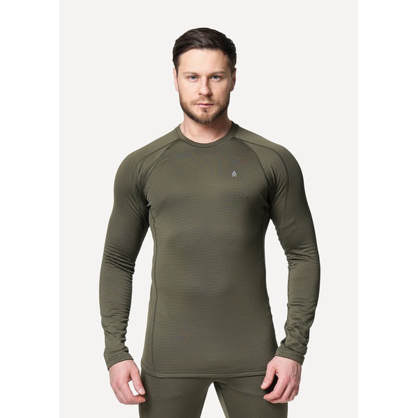 Термофутболка Сплав L/S Active Thermal Grid light олива