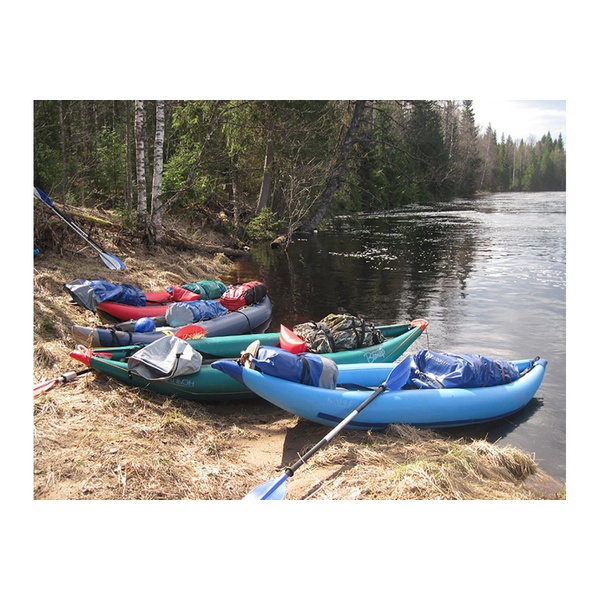 Байдарка надувная Соло Оранжевый