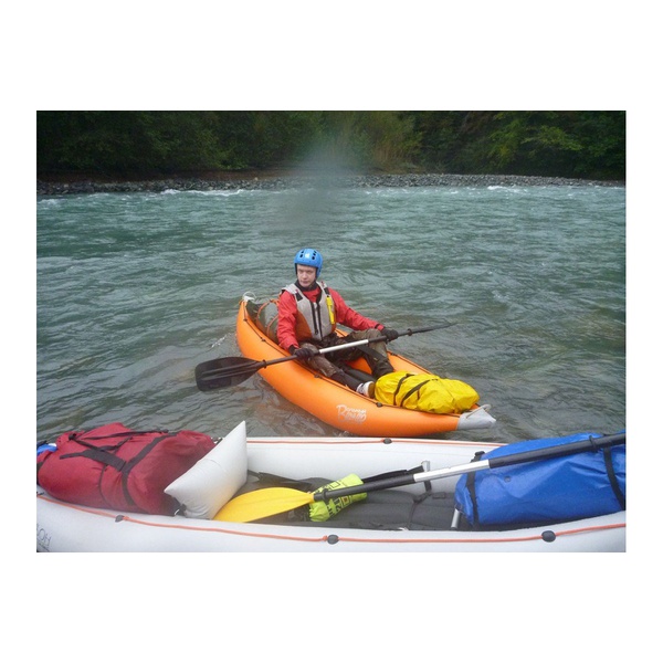 Байдарка надувная Соло Оранжевый