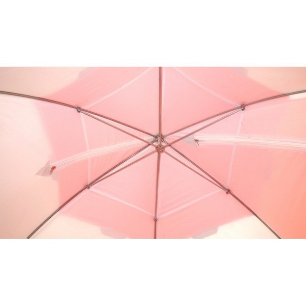 Палатка для зимней рыбалки Пингвин 2 (2-сл.) (каркас В95Т1) бело-оранжевый