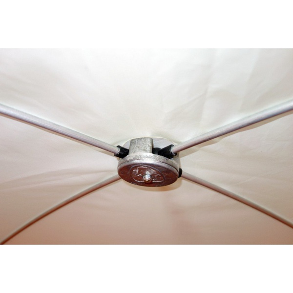 Палатка для зимней рыбалки Пингвин Призма (1-сл) (каркас В95Т1) бело-оранжевый