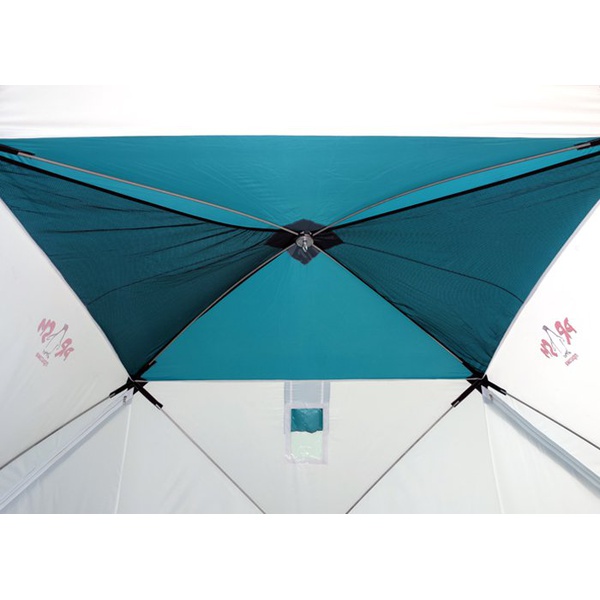 Палатка всесезонная Пингвин Призма Шелтерс Премиум (1-сл.) (каркас В95Т1) бело/зеленый