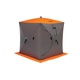 Палатка для зимней рыбалки Helios Куб 1.8x1.8м серый/оранжевый. Фото 3