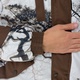 Костюм Huntsman Ангара, зимний (Алова-Мембрана) Белый лес (кусты)/Коричневый. Фото 6