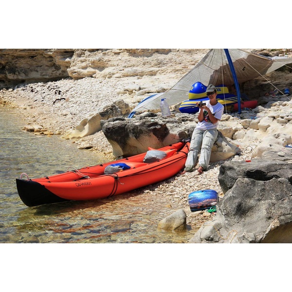 Байдарка надувная Одиссей 480 Оранжевый
