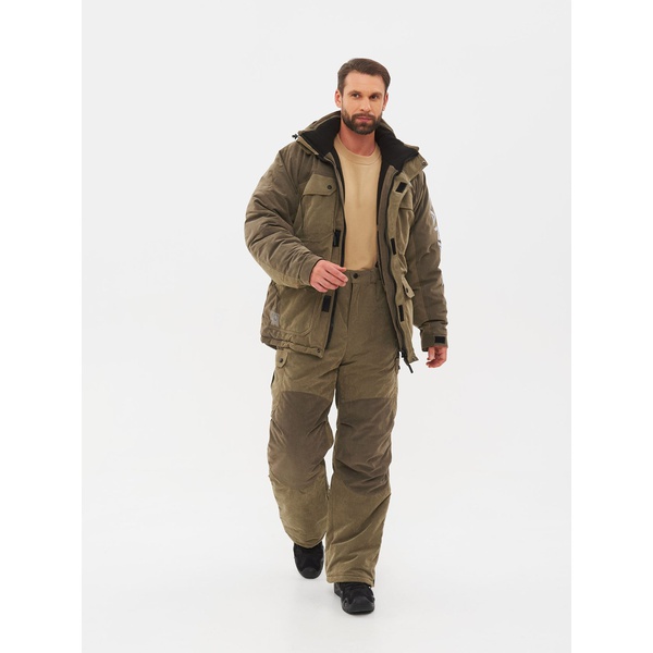 Костюм зимний Huntsman Канада хаки, тк. Финляндия