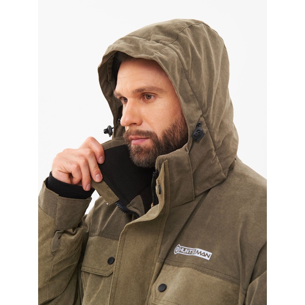 Костюм зимний Huntsman Канада хаки, тк. Финляндия