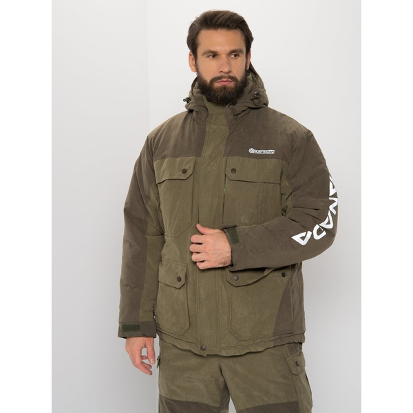 Костюм зимний Huntsman Канада хаки, тк. Финляндия - купить за 11349 руб ...