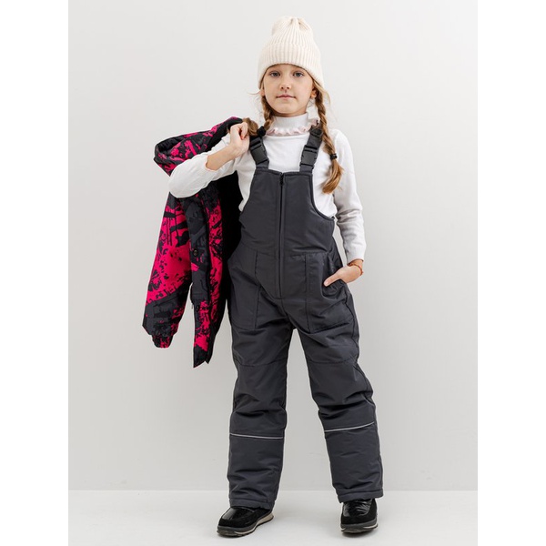 Костюм зимний детский Горизонт Морозко розовый