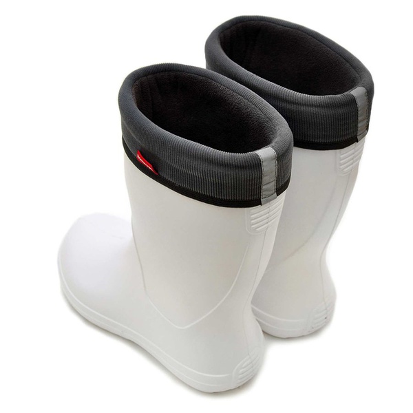 Сапоги женские Nordman Silla (с манжетой из вельвета) белый