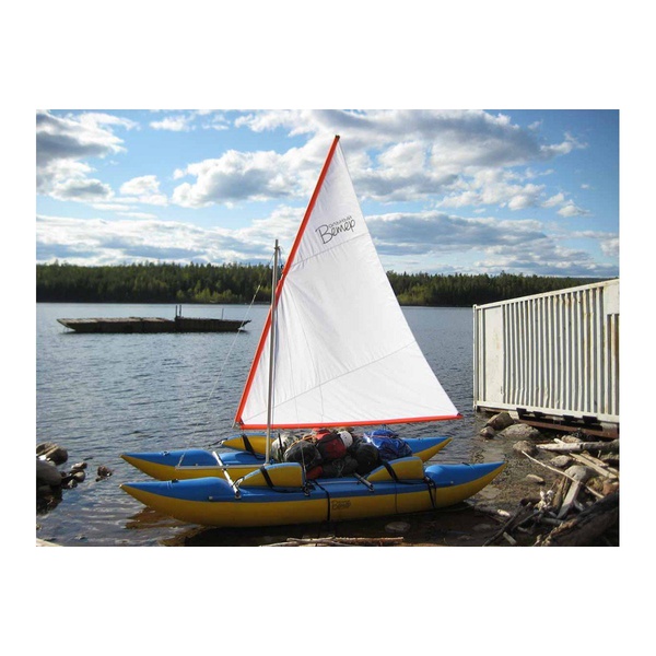 Катамаран надувной Вольный ветер Север красный