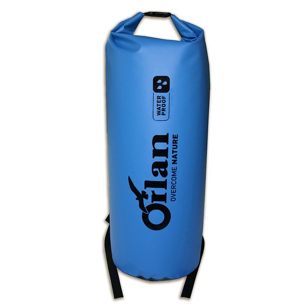Гермомешок-рюкзак Orlan Dry Bag Экстрим 80 голубой