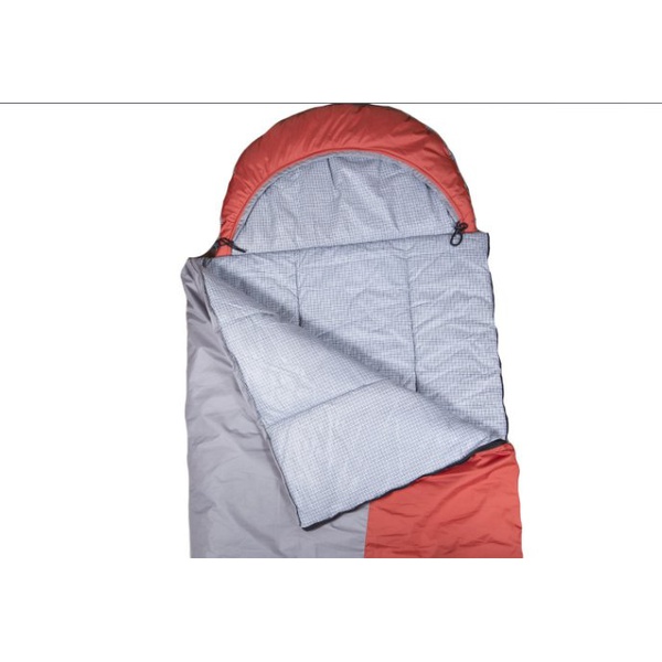 Спальный мешок Huntsman Expert (дюспо) серый/терракотовый, -5°С