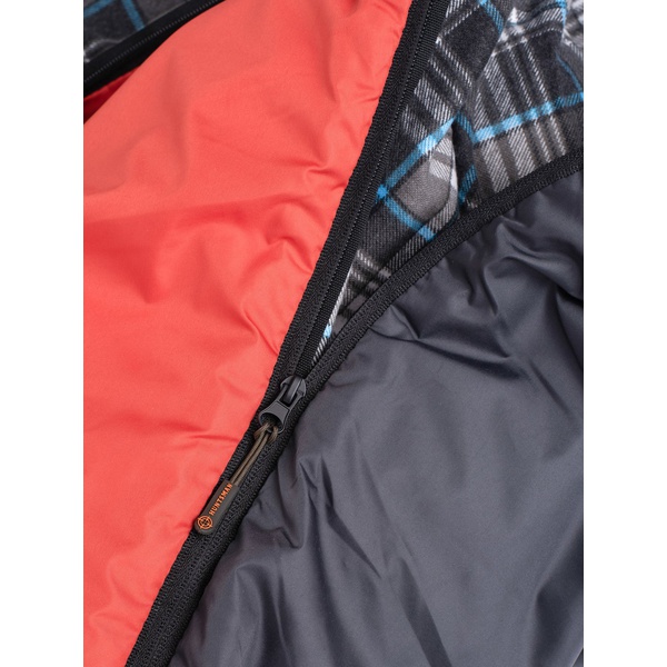 Спальный мешок Huntsman Expert (дюспо) серый/терракотовый, -10°С