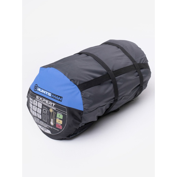 Спальный мешок Huntsman Expert (дюспо) серый/терракотовый, -10°С